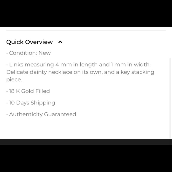 Gold necklace - Picture 3 of 4